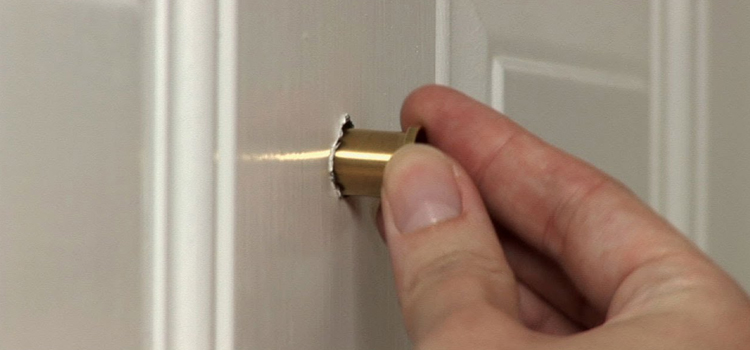 peephole door repair in Moraga