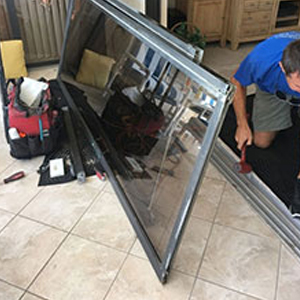sliding glass door frame repair Moraga